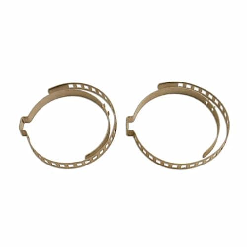 Image of FROST CV Boot Clamp, Heavy-Duty Automotive Steel, 7mm x 245mm, Corrosion-Resistant, 2-Pack, for CV Joint Protection