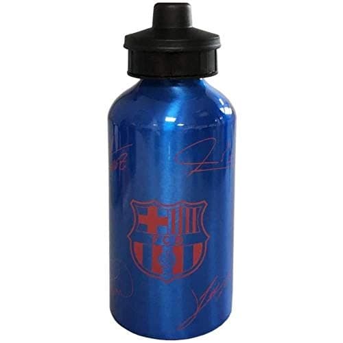 Image of Fc Barcelona Aluminium Sports Water Drinks Bottle Printed Signatures SG