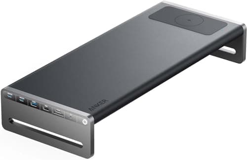 Image of Anker 12-in-1 USB-C Docking Station with 10Gbps Ports, 4K@60Hz HDMI Display, Wireless Charging, for Lenovo ThinkPad, MacBook Pro M1 / M2 and More USB-C Devices