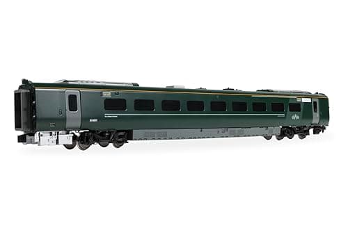 Image of Hornby R40484 RailRoad: GWR Class 800 814001 Motor Composite Railroad Rolling Stock Passenger Coach Era 11 Model Train Locomotive