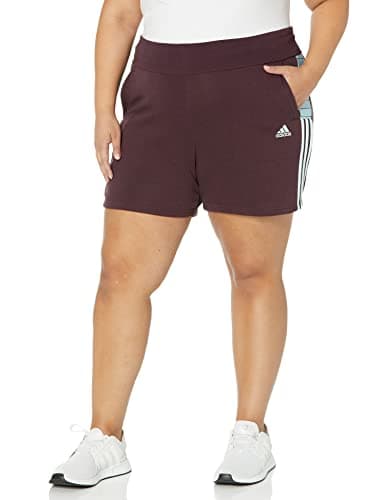 Image of Adidas Women's Tiro Shorts, Shadow Maroon, XL
