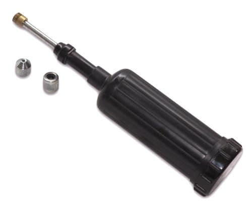 Image of WirthCo 32990 Funnel King Push-Style Grease Gun with Hydraulic and Flush Couplers
