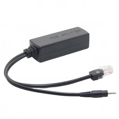 Image of DSLRKIT 5V Active PoE Splitter 2.5mm x 0.7mm for Reolink E1 (V2), E1 Pro, E1 Zoom, Lumus V2 & Pro, 5V 2.4A Output, Supports 44-57V IEEE 802.3af/at/bt PoE Switches