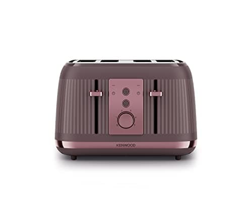 Image of Kenwood Dusk Toaster, 4 Slot Toaster, Reheat, 5 Browning Settings, Defrost and Cancel Functions, Pull Crumb Tray, TFP30.000PU, 1800W, Twilight Purple