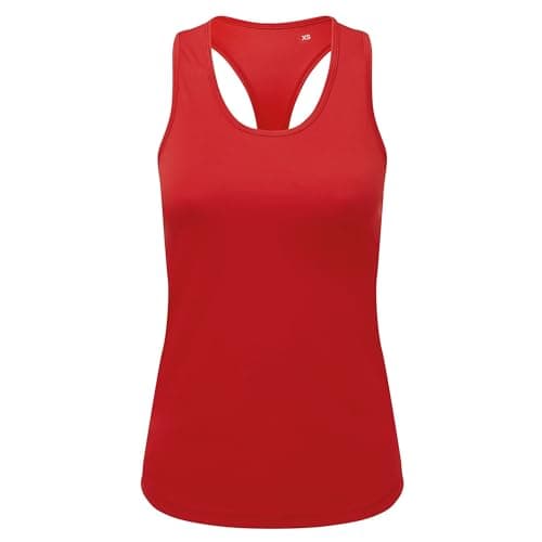 Image of TriDri Womens/Ladies Performance Recycled Vest (M) (Fire Red)