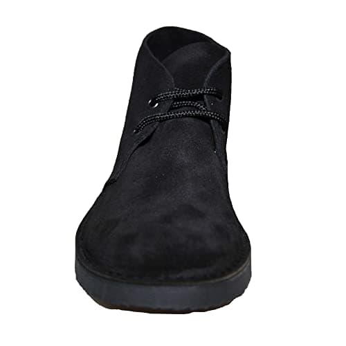 Image of Roamer Womens/Ladies Real Suede Round Toe Unlined Desert Boots (5 UK) (Black)