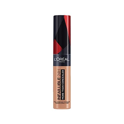 Image of L'Oréal Paris Infallible 24H More Than Concealer, Lightweight Feel, Full-coverage, Corrects Contours & Highlights, Longwear and Matte Finish, 330 Pecan