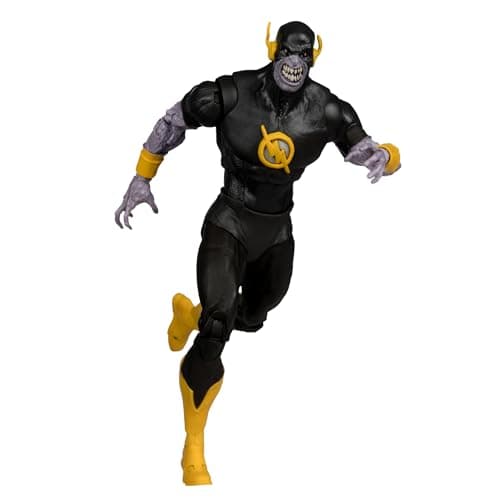 Image of DC Comics DC Multiverse Action Figure Dark Flash (Dark Mulitverse) (Red Platinum Edition) 18 cm