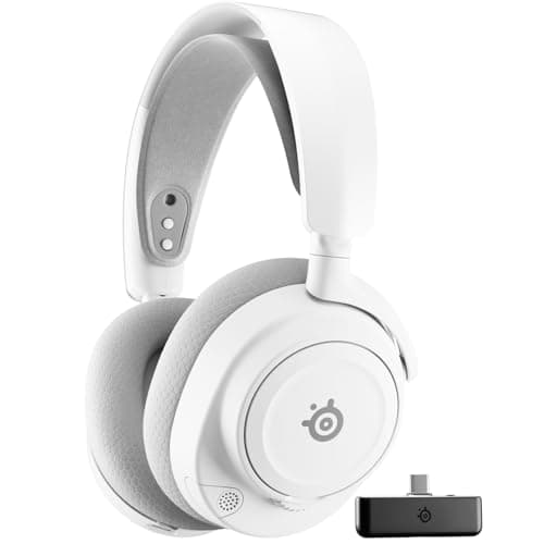 Image of SteelSeries Arctis Nova 7X Wireless Gen 2 - Xbox Headset - Gaming Headset - Mobile App Control - 50+ HR with Fast Charge - Compatible with Xbox PC, Switch & More - Mixable 2.4GHz/Bluetooth - White