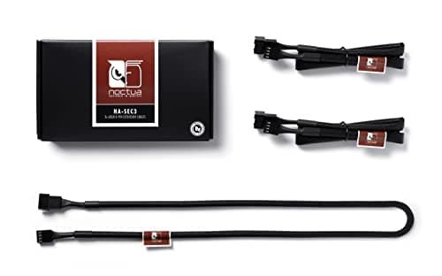 Image of Noctua NA-SEC3, 4-pin Fan Extension Cables (60cm, Black)