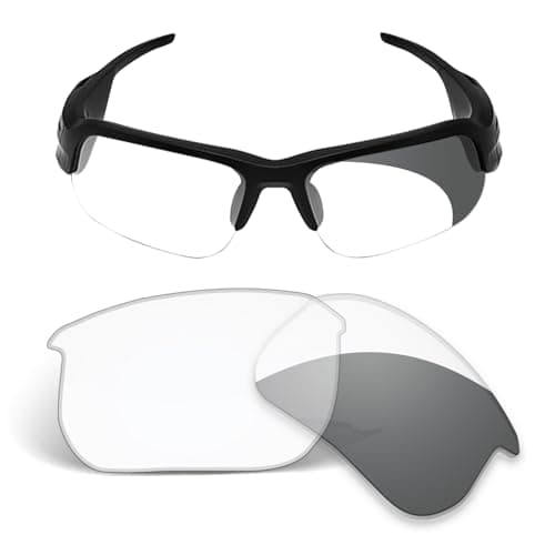 Image of 1.5MM Replacement Lenses Compatible With BOSE Tempo BMD0010 Smart Sunglasses, Anti-Scratch and Impact Resistant - Grey Photochromic