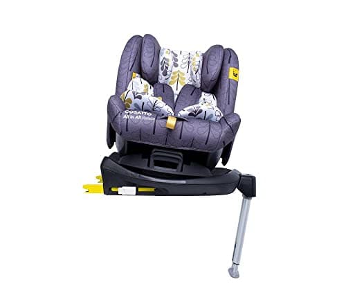 Image of Cosatto All in All Rotate 360° Swivel Spin Car Seat - Group 0+123, 0-36 kg, 0-12years, ISOFIX, ERF, Anti-Escape (Fika Forest)