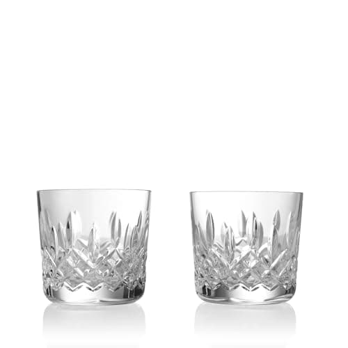 Image of Waterford 1058271 Lismore Tumbler 266ml (9oz) Old Fashioned Pair, Crystal