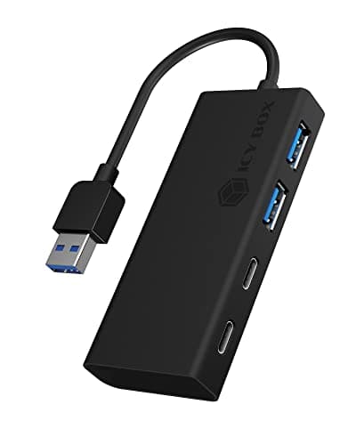 Image of ICY BOX USB 3.0 Hub Type-A to 2x Type-A USB Ports, IB-HUB1426-U3