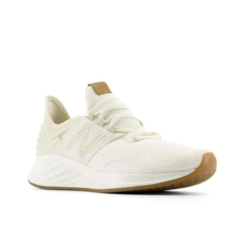 Image of New Balance Women's Fresh Foam Roav V1 Sneaker, Sea Salt/Bone/Incense, 7 UK Wide