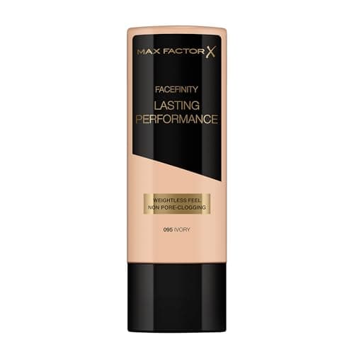 Image of Max Factor Lasting Performance Liquid Foundation, Ivory, Full Coverage, Flawless and Radiant Finish, Lightweight Formula, Smudge Resistant, Non Pore-Clogging, Fragrance Free, 35ml