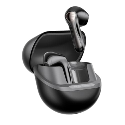 Image of SOUNDPEATS Air5 Lite Wireless Earbuds with Hi-Res Audio, Bluetooth 5.4 Earphones, 13mm Drivers, LDAC Codec, Noise Cancelling Headphones for Calls, Stereo Sound, 30 Hrs, APP Control (Black)