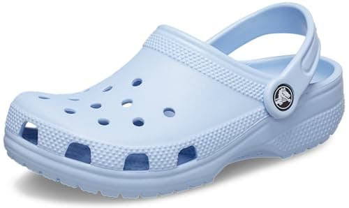 Image of Crocs Unisex Kids Classic Clog T Clog, Blue Calcite, 5 UK Child