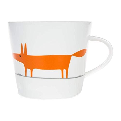 Image of Scion Living - Keith Brymer Jones Collaboration Range - Mr Fox Ceramic Mug - Ceramic / Orange - 350ml