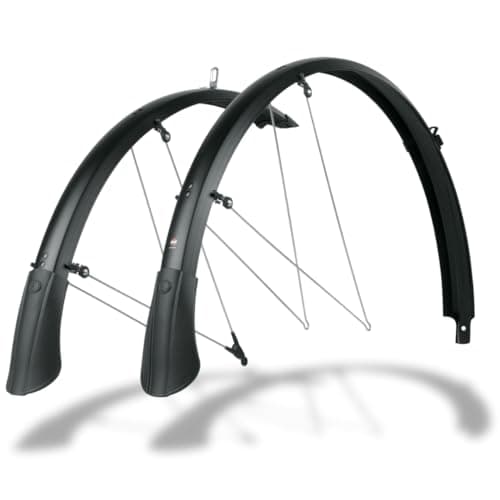Image of SKS Bluemels Matt Mudguard Set: Matt Black, 53mm/28 Inch