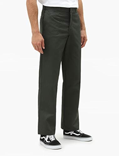 Image of Dickies Men's Original 874 Work Utility Pants, Olive Green, 32W / 34L