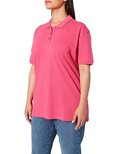 Image of CliQue Women's Clique Classic Womens Marion Polo Shirt, Pink (Bright Cerise), S UK
