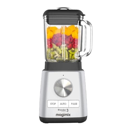 Image of Magimix Blender Power 3 | Quiet Mark Approval | Metal/Glass | 1000W | 1.2L | Satin | 11641