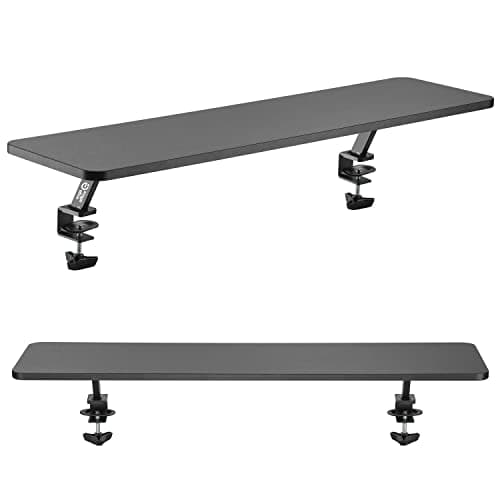 Image of Ergo Office ER-409 Monitor Laptop Stand Desk Mount Table Top Shelf 13" - 32" 20kg Universal 100 x 26cm