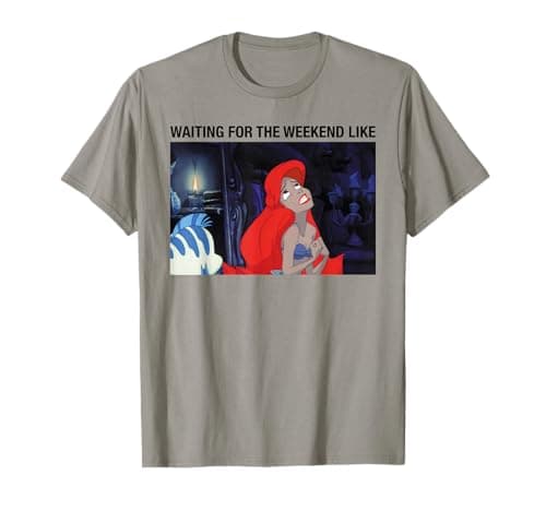 Image of The Little Mermaid Weekend Wait T-Shirt