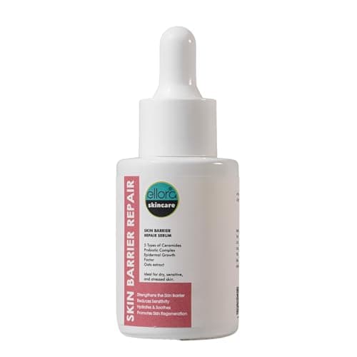 Image of SKIN BARRIER REPAIR Serum, 30ml - Instant Hydration, Redness Reducing and Soothing Sensitive, Dry or Damaged Skin - Ceramides, Probiotics, Growth Factor, Oats Extract - Fragrance Free, Hypoallergenic