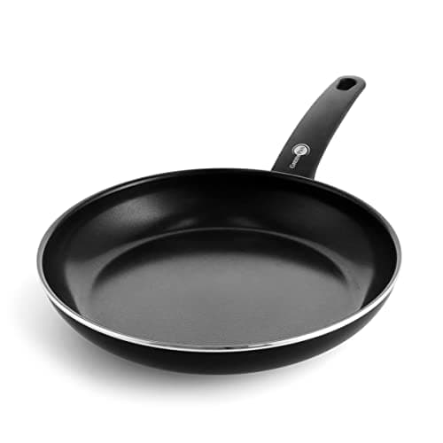 Image of GreenPan Cambridge Healthy Ceramic Nonstick 28 cm Frying Pan Skillet, PFAS Free, For all hobs including Induction, Oven Safe up to 160°C, Black