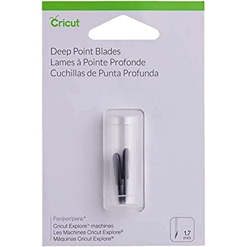 Image of Cricut Deep-Point Replacement Blades (2 ct), Black