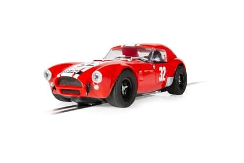 Image of Scalextric Cars - C4528 Shelby Cobra 289 - Red - 39PH - Toy Slot Car for use with Race Tracks or Set - Small Kids Gift Ideas for Boy/Girl Ages 3+, Scalextric Accessories