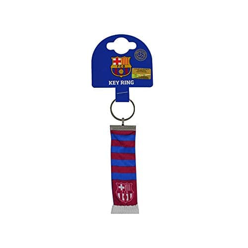 Image of FCB Barcelona Football Club Scarf Keyring