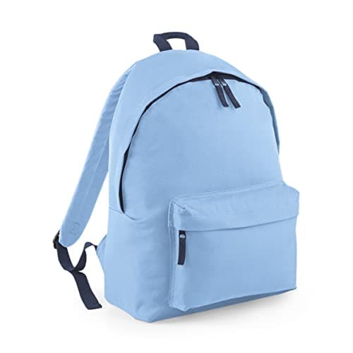 Image of BagBase BG125 Original Fashion Backpack - Sky Blue/French Navy