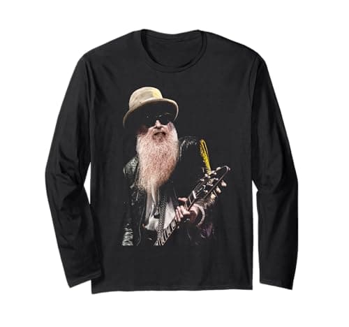 Image of Official Billy F Gibbons of ZZ Top Live VI Long Sleeve T-Shirt