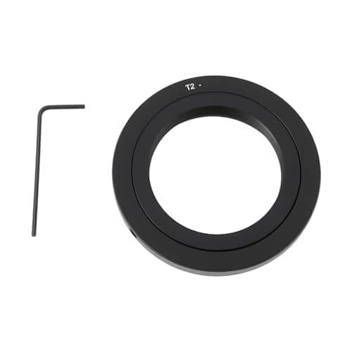 Image of YINETTECH Telephoto Mirror Lens Adapter Ring Compatible with Canon EOS Cameras To Attach T2/T Mount Lens