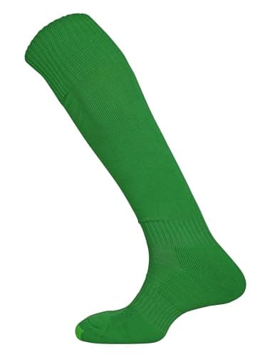 Image of Mitre Junior Mercury Plain Football Sports Socks | Football Team Kit | Lightweight Long Sock | Breathable Sports Sock Socks