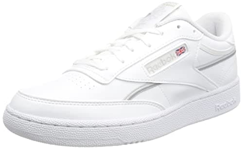Image of Reebok Men's Club C 85 Vegan Trainer, FTWR White/Pure Grey 2/Pure Grey 4, 4 UK