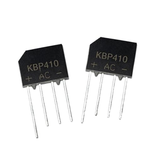Image of YFHGULBTK 50/100/200/500/1000Pcs KBP410 Bridge Rectifier KBP410G Flat 4A/1000V DIP-4 Stack(50Pcs)