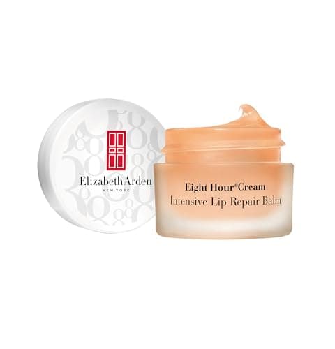 Image of Elizabeth Arden Eight Hour Cream Intensive Lip Repair Balm for Dry & Chapped Lips, 11.6ml, Long-lasting Moisture & Conditioning for Dry Lips, Unisex