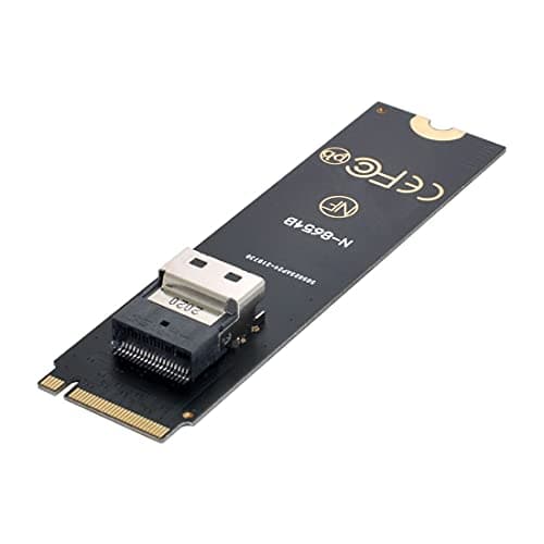 Image of chenyang Slimline SAS SFF-8654 to M.2 NGFF Adapter 2280MM for U.2 SFF-8639 NVME PCIe SSD