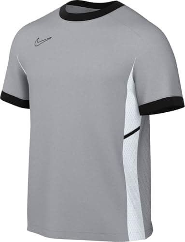 Image of NIKE FZ9754-012 M NK DF ACD25 SS TOP Sweatshirt Men's Wolf Grey/Black/White/Black Size L