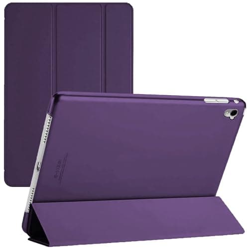 Image of For Apple iPad 9th / 8th / 7th Generation Case Cover (2021/2020/2019) (10.2 Inch) Smart Magnetic Ultra Slim Stand Cover Auto Wake/Sleep For iPad 9 / iPad 8 / iPad 7 (Purple)