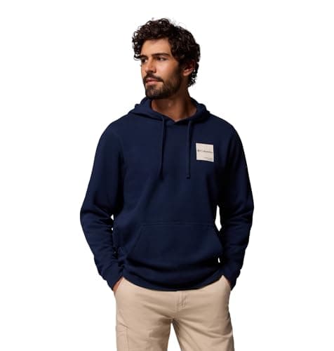 Image of Columbia Men's Trek Hoodie, Hoodie, Collegiate Navy/Boxy Brand, X-Large