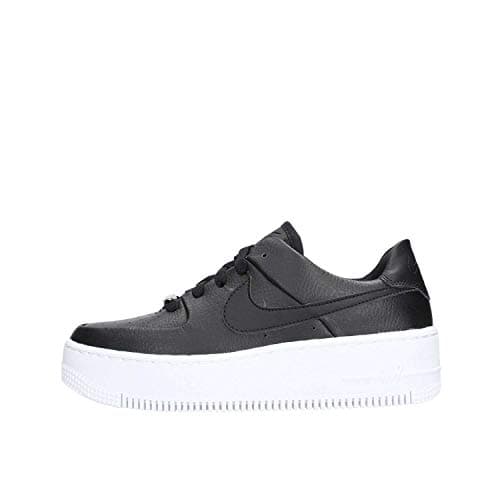 Image of Nike Nike Air Force 1 Sage Low Ar5339-002, Women’s Low-Top Sneakers, Black (Black Ar5339-002), 6.5 UK (40.5 EU)