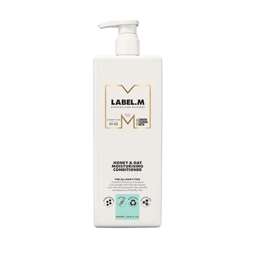 Image of LABEL.M Honey & Oat Moisturising Conditioner 1000ml – With Recyclable Pump