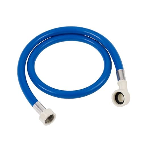 Image of JD Brands Universal Washing Machine and Dishwasher Cold Water Inlet Hose [1.5m / 2.5m / 3.5m] | Cold Fill Feed Pipe with 3/4 Inch BSP Fittings | Compatible with Most Main Brands (1.5m)