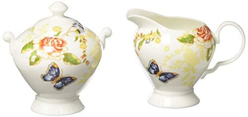 Image of Aynsley Cottage Gaden Cream and Sugar Set