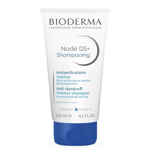 Image of Bioderma Nodé DS+ Anti Dandruff Shampoo - Shampoo for Severe & Persistent Dandruff, Gently Cleanses & Soothes for Itching Relief, Hair Care for Sensitive Scalps, 125ml
